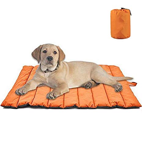 Cheerhunting Outdoor Dog Bed 43x26, Waterproof, Washable,Large Size, Durable,Water Resistant, Portable and Camping Travel Pet Mat