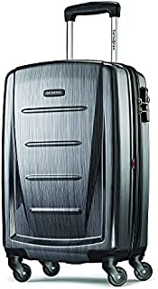 Samsonite Winfield 2 Hardside Luggage with Spinner Wheels, Charcoal, Carry-On 20-Inch