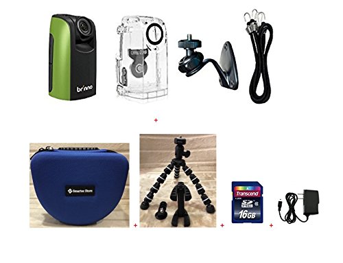 Brinno Construction Time Lapse Camera Bundle BCC100 + Smartec Camera Bag + Smartec Flexible Tripod + KIT