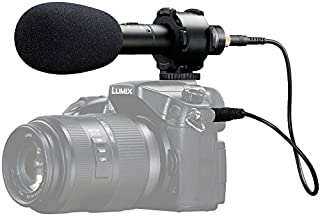 X/Y Stereo Condenser Video Microphone, BOYA BY-PVM50 On-Camera Stereo Video Microphone Including Windscreens & Case Compatible with Canon Nikon DSLR Camera Sony Panasonic Camcorders