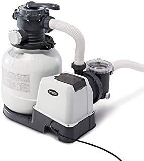 Intex Krystal Clear Sand Filter Pump for Above Ground Pools, 12-inch, 110-120V with GFCI