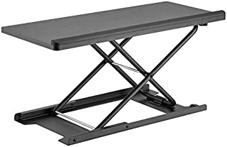 HumanCentric Keyboard and Mouse Stand (Black)  Adjustable Riser for Standing Desks/Desktops and Sit Stand Desks | Lifts Up to 13 inches in Height