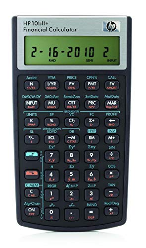 HP 10bIIand Financial Calculator (NW239AA) (Renewed)