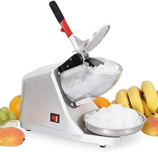 Smartxchoices Electric Ice Shaver Machine Shaved Ice Maker Snow Cone Maker 143 lbs for Home and Commerical Use,Party,Gathering(300B)