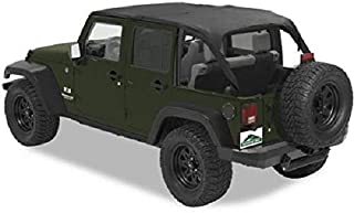 Pavement Ends by Bestop 41526-35 Black Diamond Sun Cap Plus for 2007-2017 Wrangler JK Unlimited