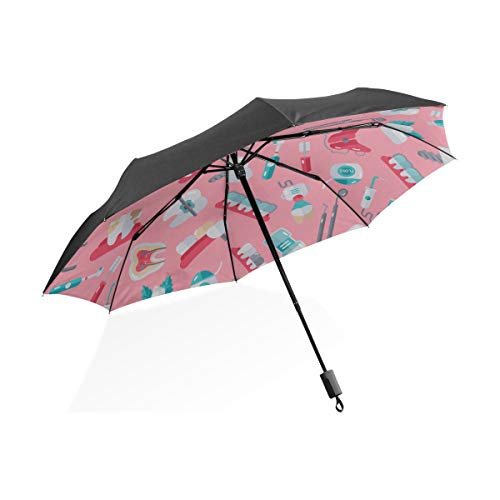 Big Umbrellas For Women Cute Electric Automatic Toothbrush Portable Compact Folding Umbrella Anti Uv Protection Windproof Outdoor Travel Women Umbrella Tote