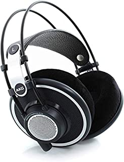 AKG Pro Audio K702 Over-Ear, Open-Back, Flat-Wire, Reference Studio Headphones,Black