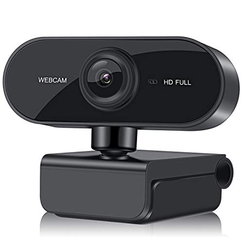 USB Camera, 1080P HD Webcam with Mic, PC Camera Plug and Play Web Camera for Laptop, Desktop, Computer, Windows, Mac OS, Video Calling, Video Streaming, Conference, Gaming, Online Classes