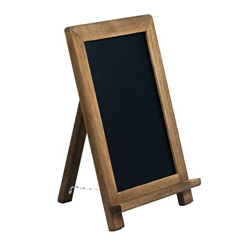 Tabletop Chalk Boards with Frame by VersaChalk (13x9, Porcelain, Magnetic) A Frame Chalk Board Sign for Business, Bistro Bar, Sandwich Menu, Sidewalk, Parties, Classroom, Wedding