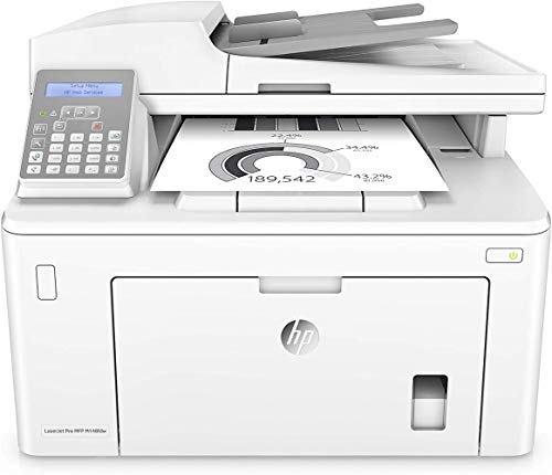 HP Laserjet Pro M148fdw All-in-One Wireless Monochrome Laser Printer, Fax, Mobile & Auto Two-Sided Printing, Works with Alexa (4PA42A)