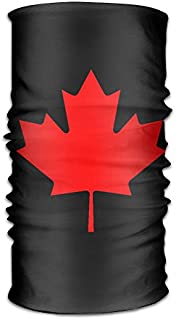 Fashion Headbands Headwear Bandana Canada Maple Leaf Scarf Wrap Mask Sweatband Outdoor Headscarve