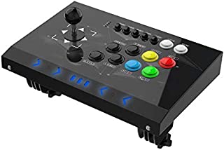 DOYO Arcade Joystick Machine Video Game Arcade Fight Stick for Home, Compatible with NEOGEO Mini/PC/PS Classic/Nintendo Switch/PS3/Android/Raspberry Pi (Black)