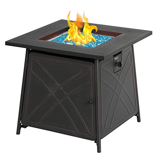 BALI OUTDOORS Firepit LP Gas Fireplace 28