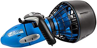 Yamaha RDS250 Seascooter with Camera Mount Recreational Dive Series Underwater Scooter, Blue/Gray, Large