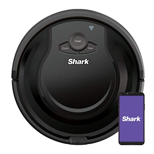 Shark ION Robot Vacuum AV751 Wi-Fi Connected, 120min Runtime, Works with Alexa, Black