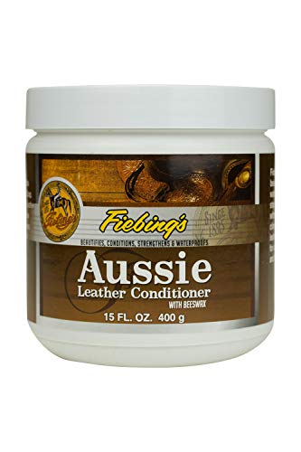 Fiebing's Aussie Leather Conditioner - for Hot, Dry Climates - Made with Beeswax