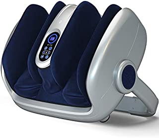 Miko Foot Massager Shiatsu Machine With Multi-Pressure Settings, Vibration, Deep-Kneading, Heat and Wireless Remote- Alleviate Discomfort From Plantar Fasciitis, Neuropathy, Diabetes Fits Up To Size15