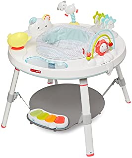 Skip Hop Baby Activity Center: Interactive Play Center with 3-Stage Grow-with-Me Functionality, 4m+, Silver Lining Cloud