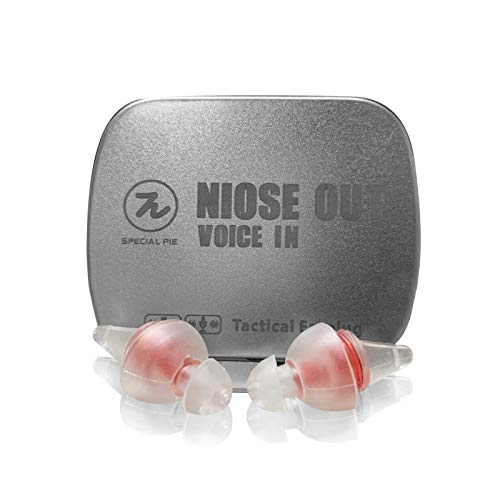 Earplugs - SPECIAL PIE Tactical Earplugs Ear Protection Noise Reduction Highest NRR35dB Use for Shooting, Hunting, Sleeping, Concerts Noise Cancelling Ear Plugs (1 Pair)