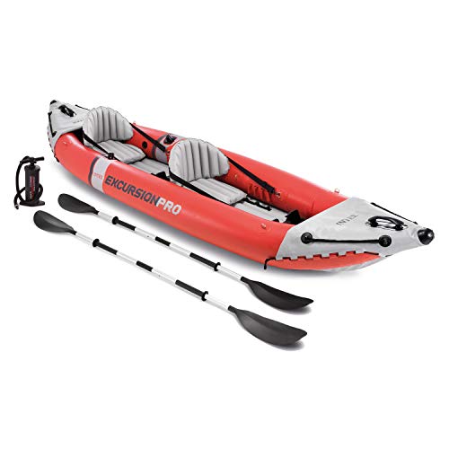 Intex Excursion Pro Kayak, Professional Series Inflatable Fishing Kayak