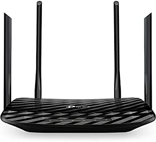 TP-Link AC1200 Gigabit WiFi Router (Archer A6) - 5GHz Dual Band Mu-MIMO Wireless Internet Router, Supports Guest WiFi and AP mode, Long Range Coverage