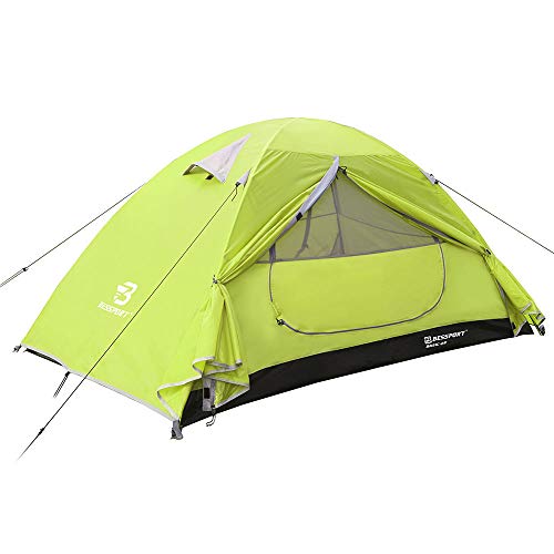 Bessport Backpacking Tent for 2 Person, Lightweight Camping Tent with Two Doors Easy Setup Waterproof Tent for Outdoor, Hiking Mountaineering Travel