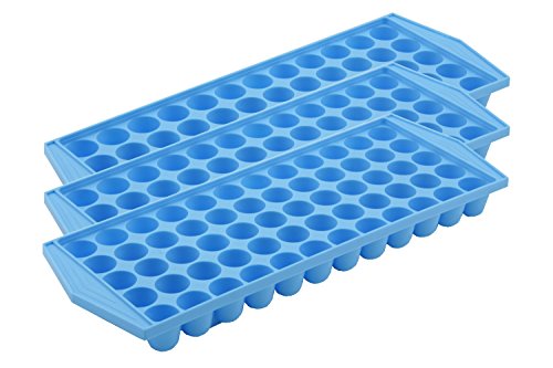 Arrow Home Products Arrow 60 Cube Ice Tray (3 Pack),Blue