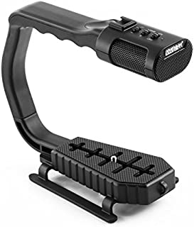 Sevenoak MicRig Universal Video Grip Handle with Integrated Stereo Microphone for DSLR Cameras, iPhone, Android Smartphones, GoPro HERO3, HERO3+ HERO4