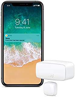 Eve Door & Window - Apple HomeKit Smart Home Wireless Contact Sensor for Windows & Doors, Automatically Trigger Accessories & Scenes, App Notifications