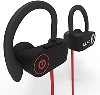 Wireless Headphones - Running Workout Exercise Headphones - Sports Earbuds - Earphones with Best Battery Life and Sound Quality - Sport Earphones Compatible with Bluetooth