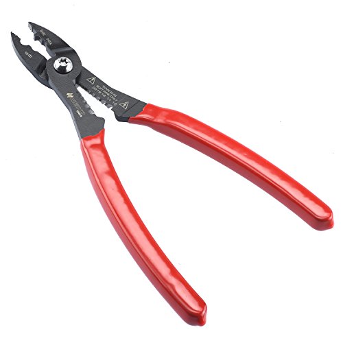 Neiko 02037A Compact 4-in-1 Multi-Purpose Wire Service Tool | Gripper, Cutter, Stripper, Crimper