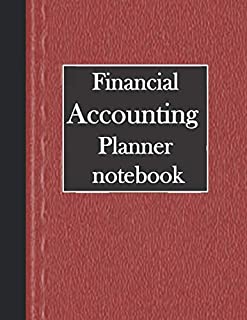 Financial accounting notebook and chart: Monthly Bill Planner Monthly Bill Payment Checklist Organizer and Debt Tracker Keeper Log Book Money Planner ... Journal Budget Notebook size 8.5×11-120 pages