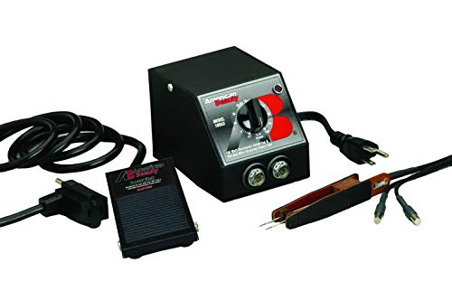 American Beauty 10599 Micro Capacity Tweezer-Style Resistance Soldering System, 100 watt, 0.04