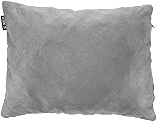 Leisure Co Compressible Foam Camping Pillow - Best Compact Pillows for Sleeping on Camp Trips, Hammocks, Airplane Flights & More - Perfect Travel Size with Compact Bag