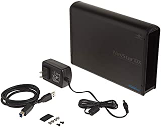 Vantec NST-536S3-BK NexStar DX USB 3.0 External Enclosure for SATA Blu-Ray/CD/DVD Drive All Black