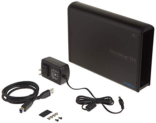 Vantec NST-536S3-BK NexStar DX USB 3.0 External Enclosure for SATA Blu-Ray/CD/DVD Drive All Black