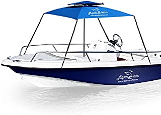 EasyGoProducts EGP-UMB-018-1 AquaBrella  The Portable Bimini Boat Top Cover Canopy. Large Size X 6 Foot, Blue