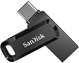 SanDisk 256GB Ultra Dual Drive Go USB Type-C Flash Drive, Black - SDDDC3-256G-G46