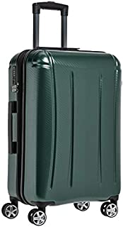 AmazonBasics Oxford Expandable Spinner Luggage Suitcase with TSA Lock - 30.1 Inch, Green