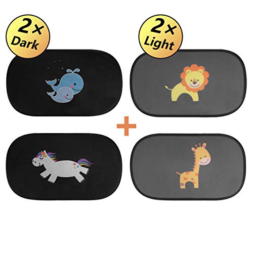 Car Window Shade for Baby, Cling Car Sun Shade for Side Window 21