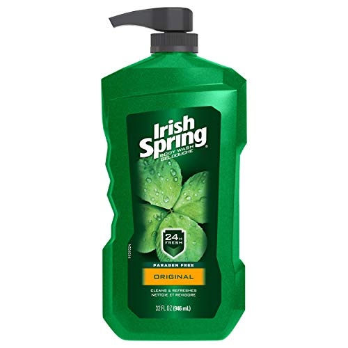 Irish Spring Men's Body Wash Pump, Original - 32 Fluid Ounce