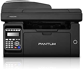 Pantum M6602NW All in One Monochrome Laser Multifunction Printer with Copier Scanner & Fax, Wireless Networking, Mobile Printing & USB 2.0