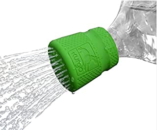 Kurgo Portable Outdoor Shower for Dogs, Dog Grooming Tool, Pet Bathing Gear, Dog Travel Accessories, Hiking, Beach, OR Camping Supplies for Pets, Works with 2 Liter Soda Bottle, Mud Dog Shower