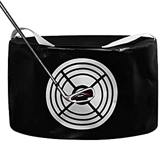 Scott Edward Golf Smash Bag Golf Impact Bag, Power Smash, Hitting Poket, Swing Training Aids, Practice Tool. Waterproof Durable PVC Fabric (Black)