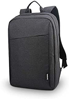 Lenovo Laptop Backpack B210, 15.6-Inch Laptop and Tablet, Durable, Water-Repellent, Lightweight, Clean Design, Sleek for Travel, Business Casual or College, for Men or Women, GX40Q17225, Black Casual Backpack- Black