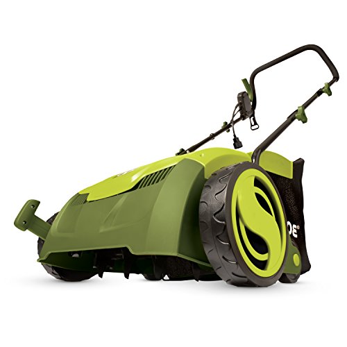 Sun Joe AJ801E-RM Electric Lawn Dethatcher w/Collection Bag | 13 in. | 12 Amp | Scarifier (Renewed)