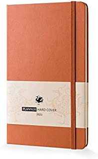 Hardcover Planner 2021, Daily Weekly Monthly Personal Organizer-5 x 8.2 Inches for Home School Plan, Study and Schedule