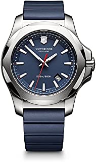 Victorinox Swiss Army I.N.O.X. Rubber Watch, 43mm, Blue