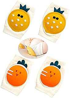 ZYNERY Baby Knee Pads for Crawling, Anti-Slip&Breathable Knee Pads Protector For Crawling and Safety Walking, Unisex Baby Toddlers Kneepads