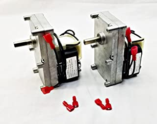 Pellethead 2 Pack for Englander 1RPM Pellet Stove Auger Motor PU-047040 PH-CCW1- Top and Bottom Auger Motor